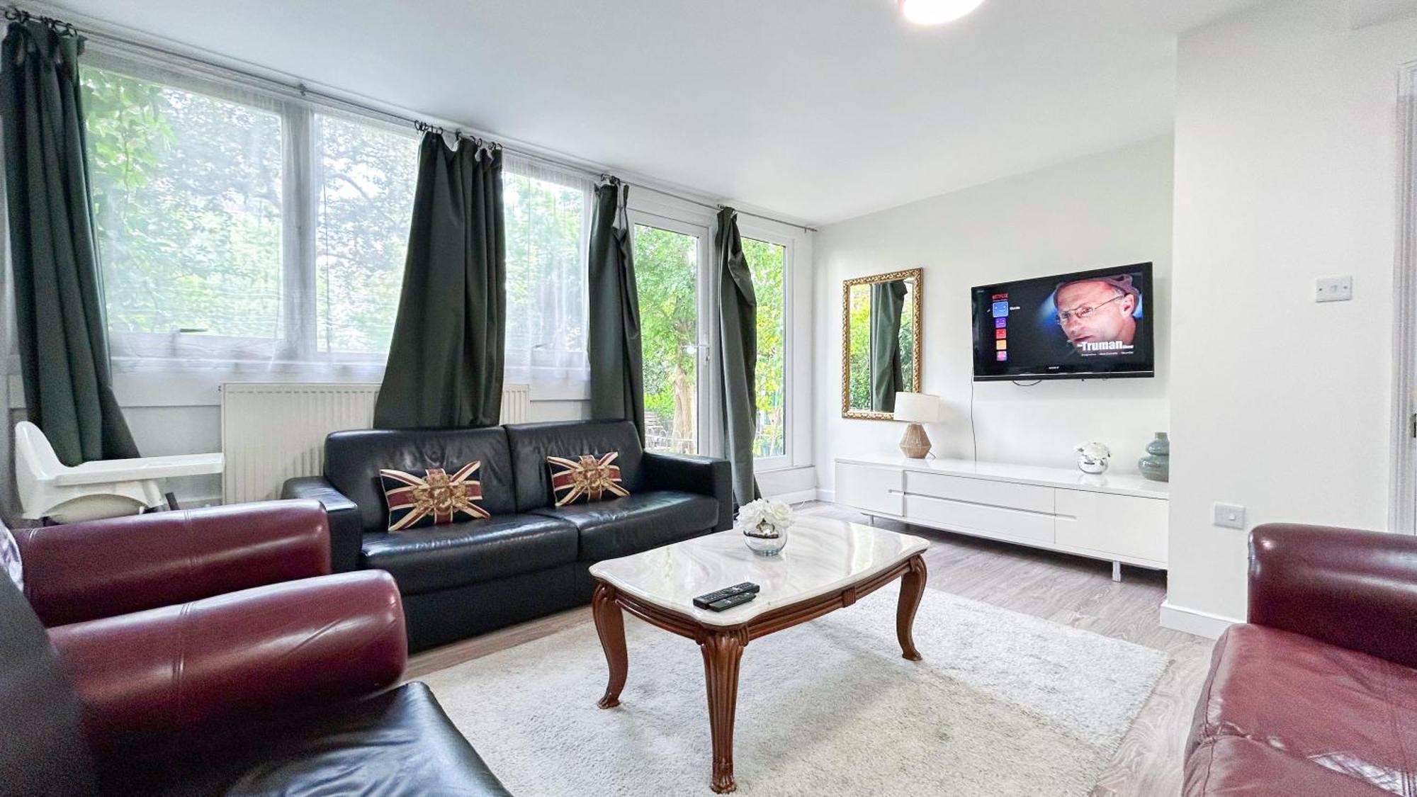 Cosy 3 Bedroom 3 Bathroom Flat With Private Garden- Maida Vale, Near Paddington *